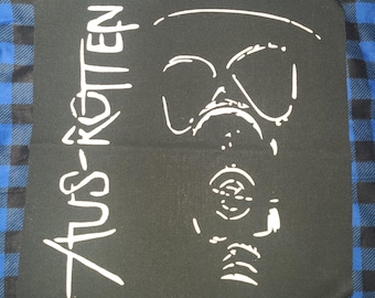 Aus rotten punk rock crust dbeat hardcore metal Backpatch