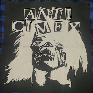 Anti Cimex punk rock crust dbeat hardcore metal Backpatch