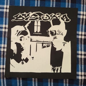 Dystopia punk hardcore dbeat metal backpatch