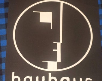 Bauhaus 80s goth punk rock post punk band backpatch