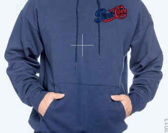 pepsi zip up moletom com capuz