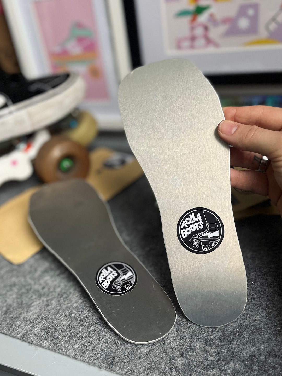Aluminum Insoles for Custom Vans Roller Skates Etsy