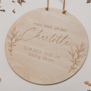 Regalo de nacimiento personalizado | regalo bebe | etiqueta de nombre de madera | Decoración de guardería | Recordatorio de nacimiento | regalos para baby shower | cartel de madera