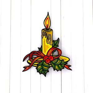 Candela di Natale 3D Mandala file svg, Pannello multistrato per il taglio laser, file SVG, Taglio laser. Mandala Cricut a strati. Progetto 083