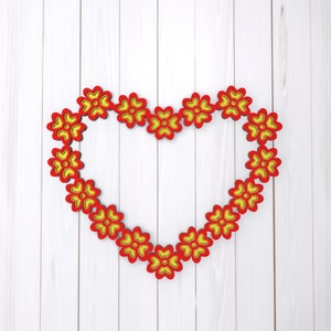 Flower Heart 3D Mandala svg bestanden, Multilayer Panel voor Lasersnijden, SVG bestanden, Laser Cut. Gelaagde Mandala Cricut. Ontwerp 045