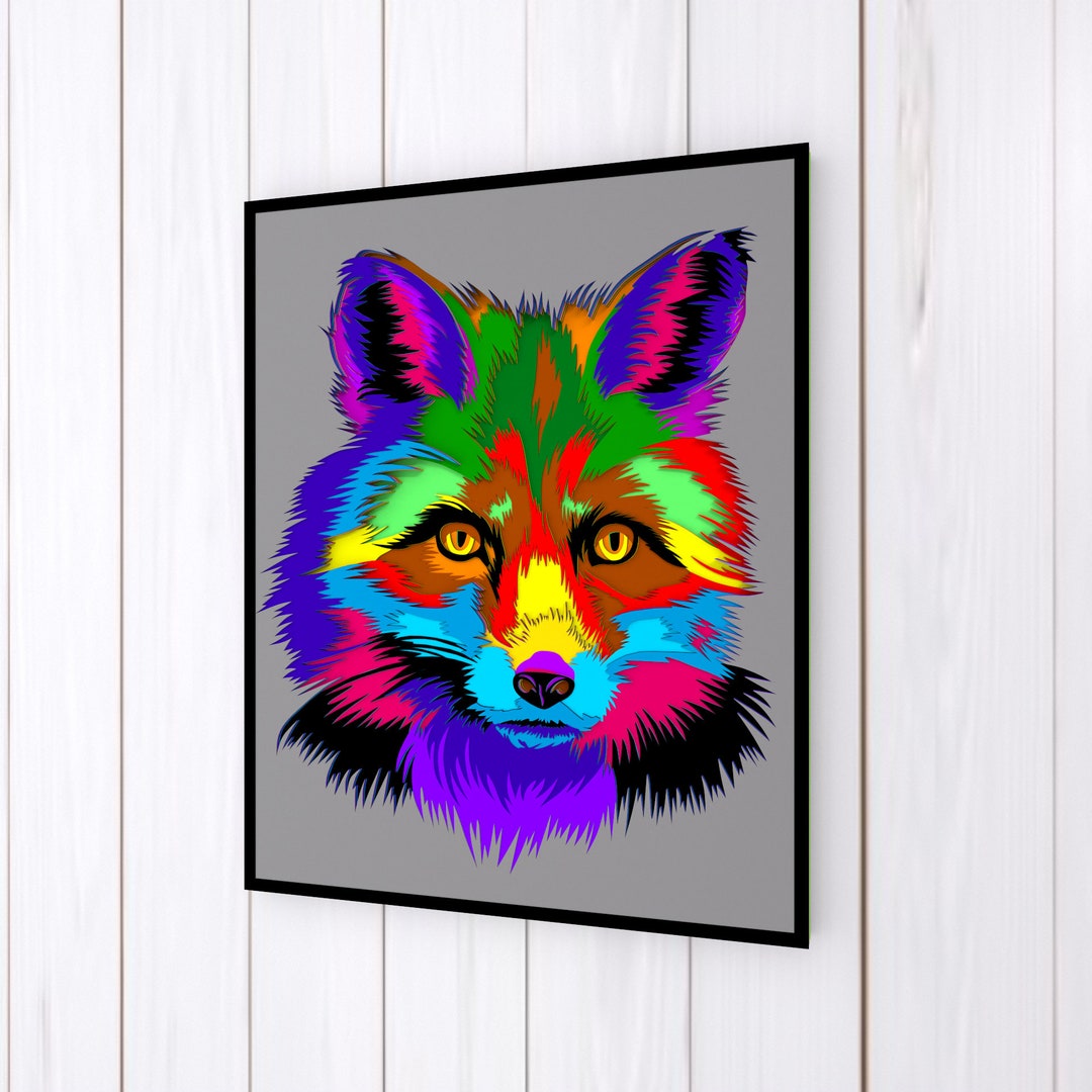 Fox 3D Mandala Svg, Multilayer Panel for Laser Cutting, SVG Files ...