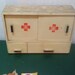 Seltener Alter Alter Medizinschrank aus Holz erste Hilfe | Etsy