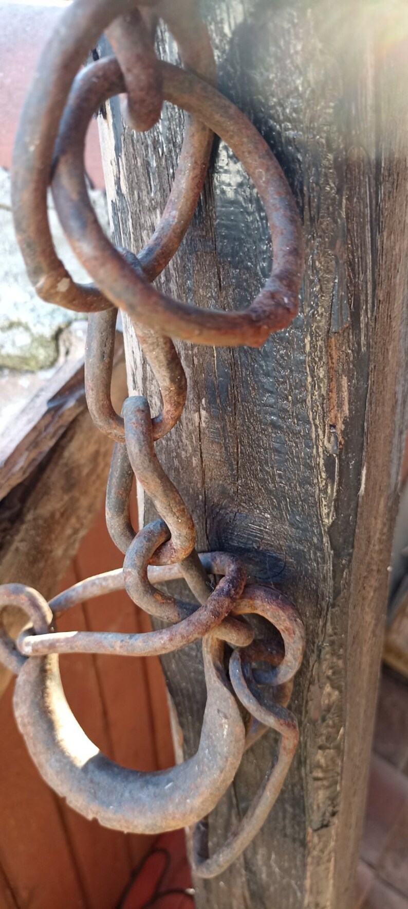 Anciens Entraves Pour Cheval (hobble) En Cuir - Rare - État D'origine
