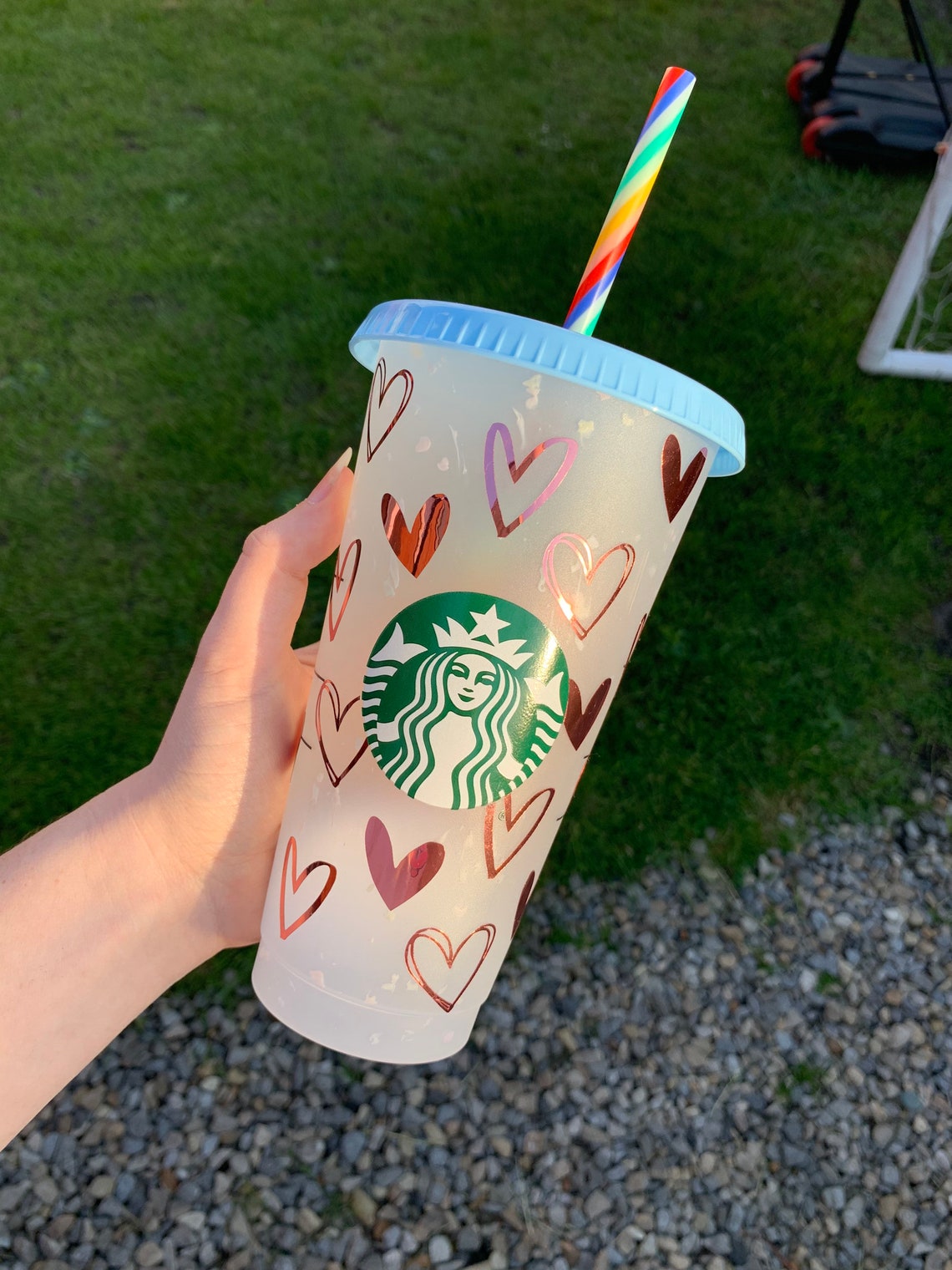 Starbucks Cup UK Personalised Reusable Cup Plastic Cup Etsy