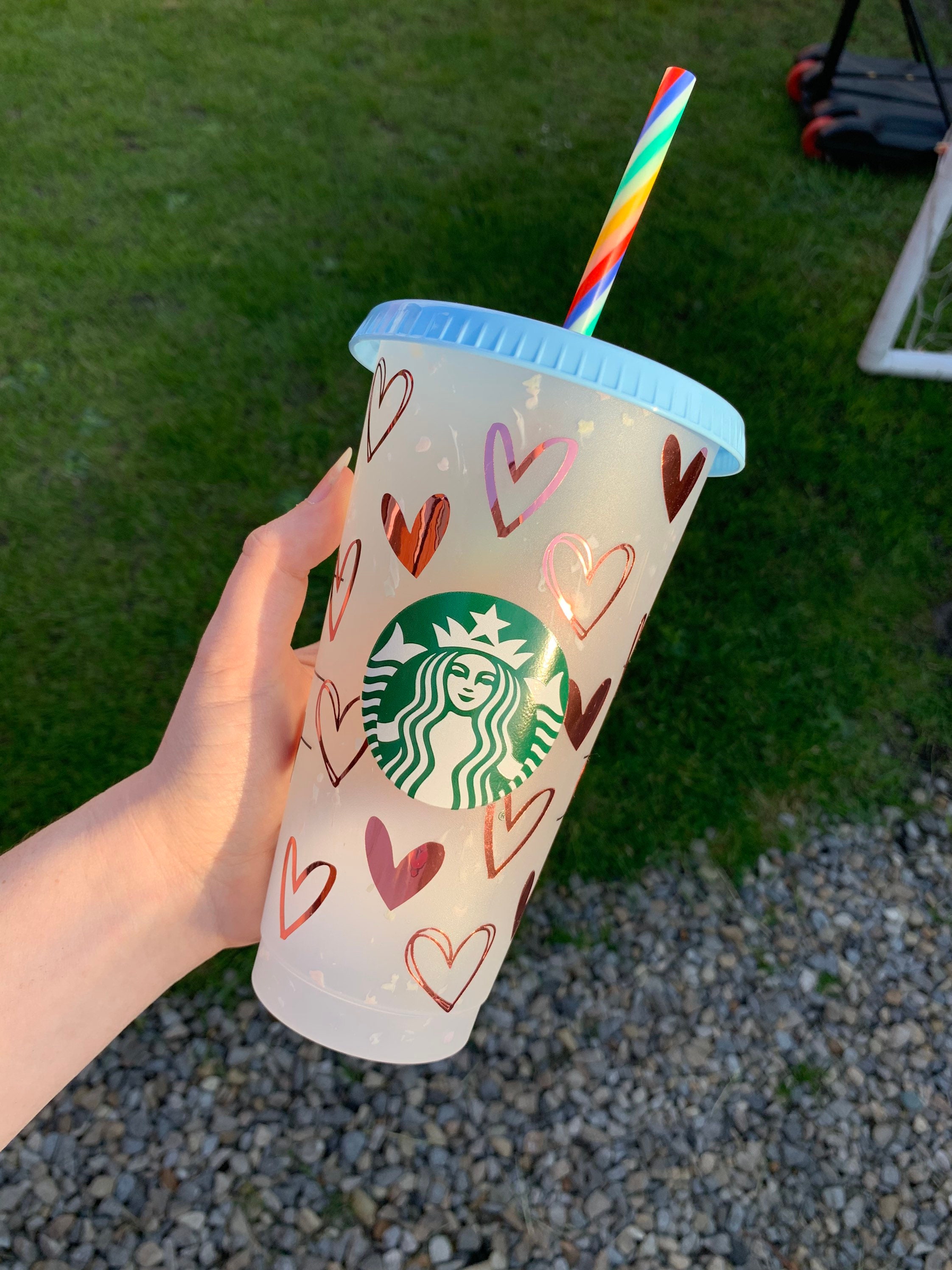 Starbucks Cup UK Personalised Reusable Cup Plastic Cup Etsy