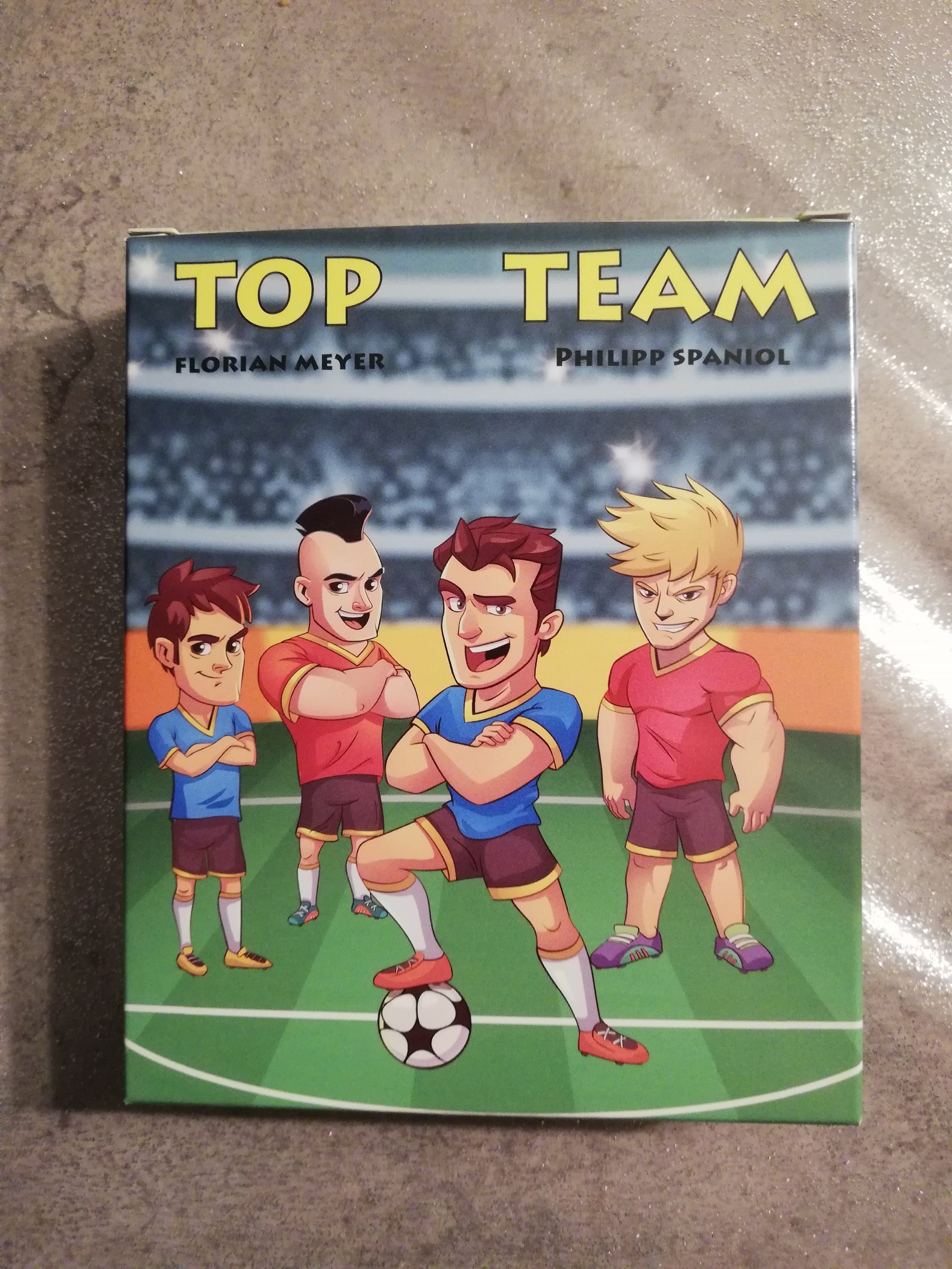 Juego de cartas de fútbol TOP TEAM Etsy