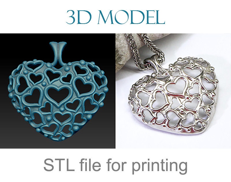 Collana Vintage A Forma Di Cuore Per San Valentino, Ciondolo - Foto 3