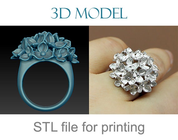 Ring, Jewellery 3D Model, Men's Ring model stl file for 3D printing 16 -  Dezin.info