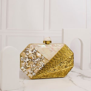 Buy Mother of Pearl Clutch Online In India -  India