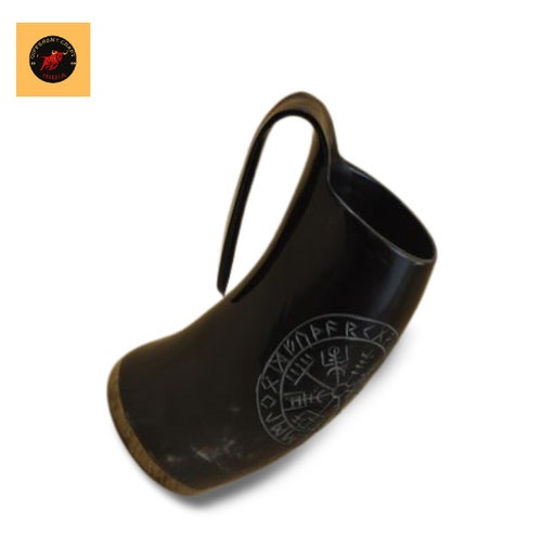 Shops Drinking Buffalo carving Horn pack of 3 Vikings Horn Mug Medieval Tankard 2022 Indian original Beer Ale Mead Horn, Groomsmen Wedding Gift