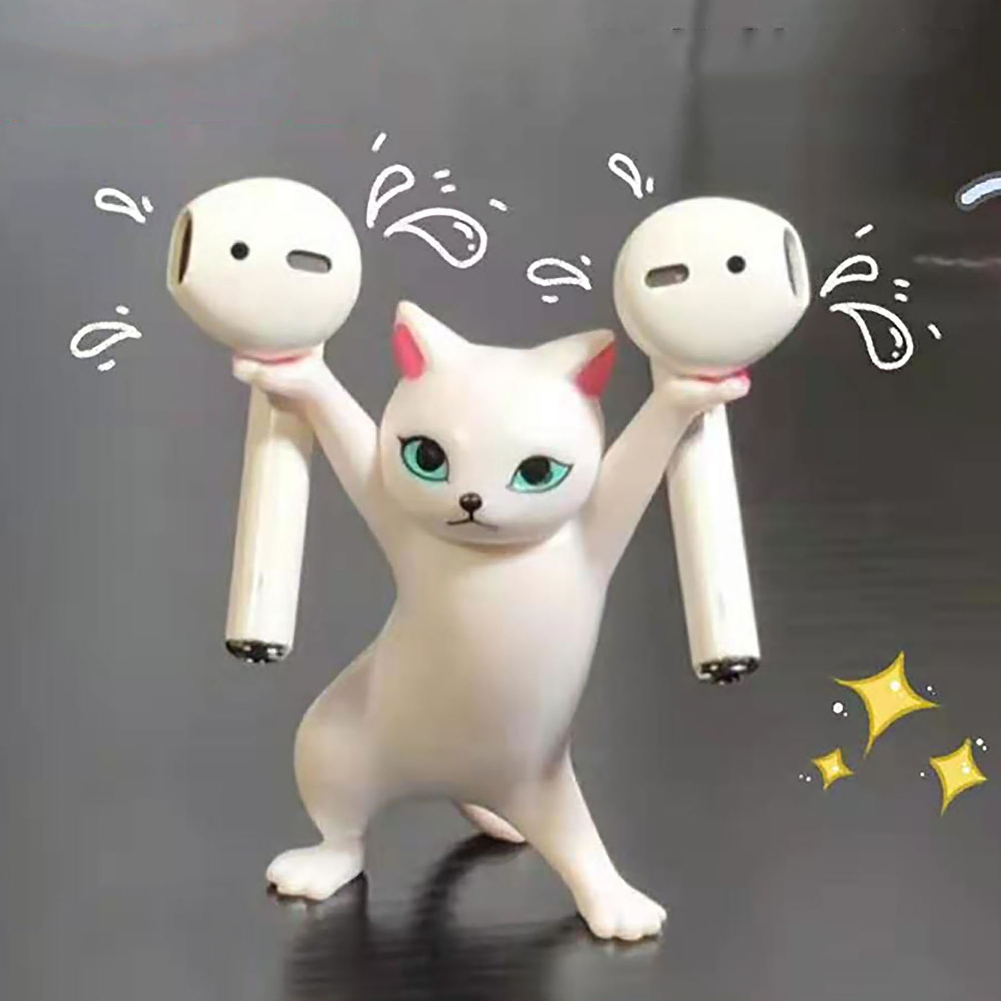 5pcs/set Sassy Cat Figure Holder Hold All Kinds of Small Items Etsy