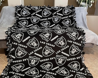Raiders blanket set sale