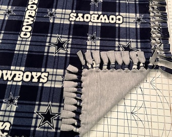 Dallas Cowboys NFL Team Classic Plaid Blanket 60x70