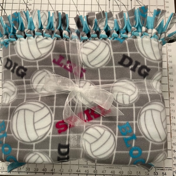 Volleyball Fleece Etsy