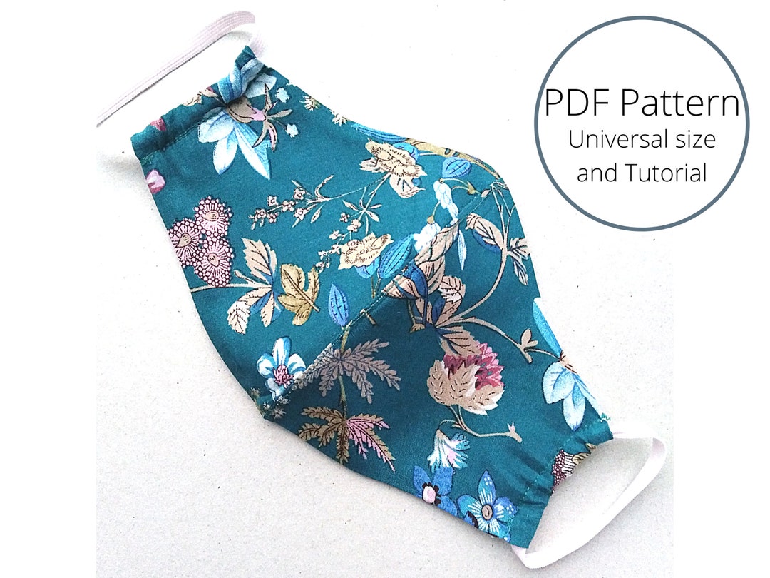 Easy Breathable Face Mask Sewing Pattern , How to Make Face Mask