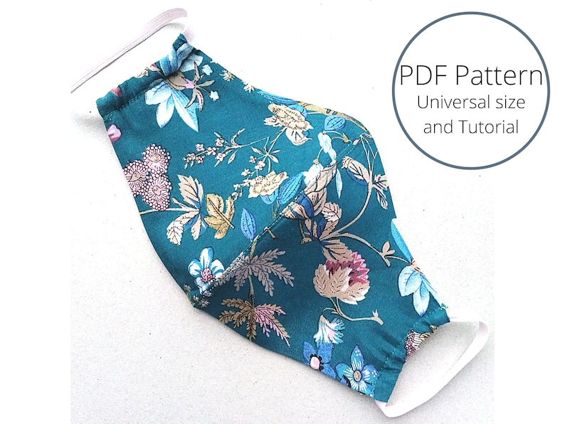 Easy Breathable Face Mask Sewing Pattern , How to Make Face Mask