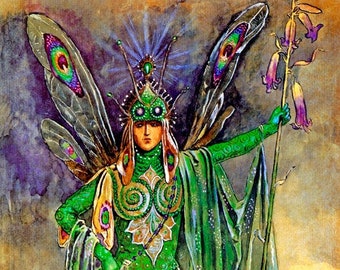 Oberon King of Fairies Midsummer Night's Dream Play Fairy by C Wilhelm  Repro - Etsy