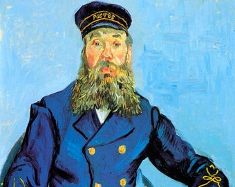 Vincent Van Gogh Postman - Etsy