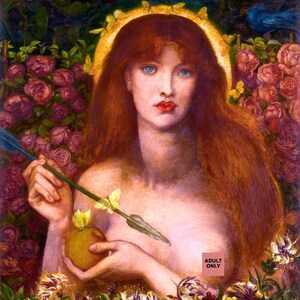 Venus Verticordia Changer Of The Heart Goddess Of Love Beauty By Rossetti Repro
