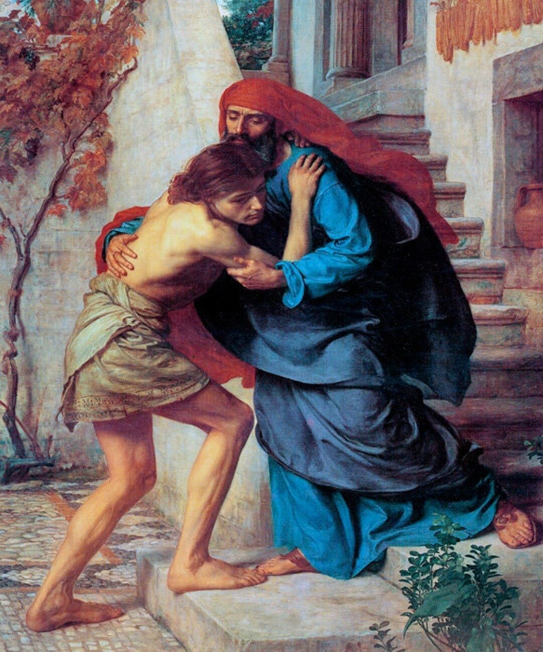 The Return Of Prodigal Son Biblical Religion Painting By Edward Poynter the-return-of-prodigal-son-biblical-religion-painting-by-edward-poynter