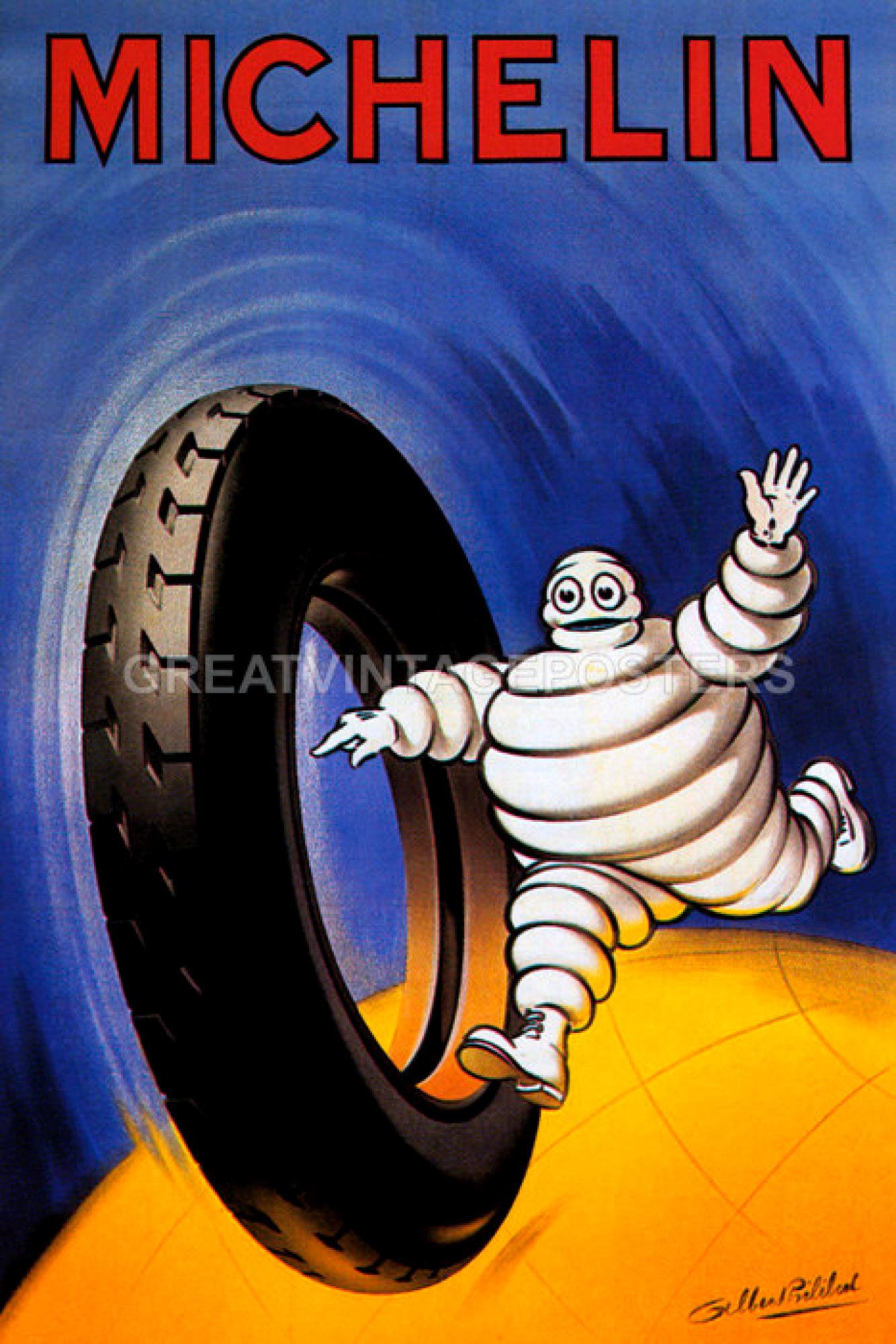 Vintage Michelin Signs - Etsy
