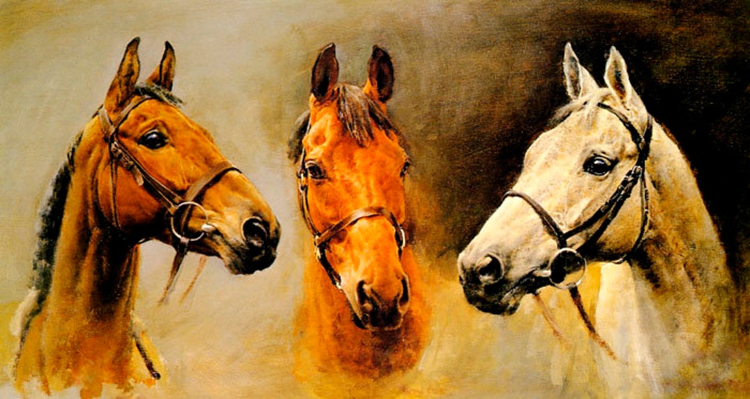 We Three Kings Race Horses Arkle Red Rum Desert Orchid by Susan