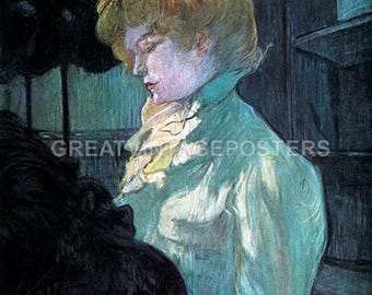 The Modiste Hat Maker Fashion Shop Paris 1900 Painting By Toulouse Lautrec Repro