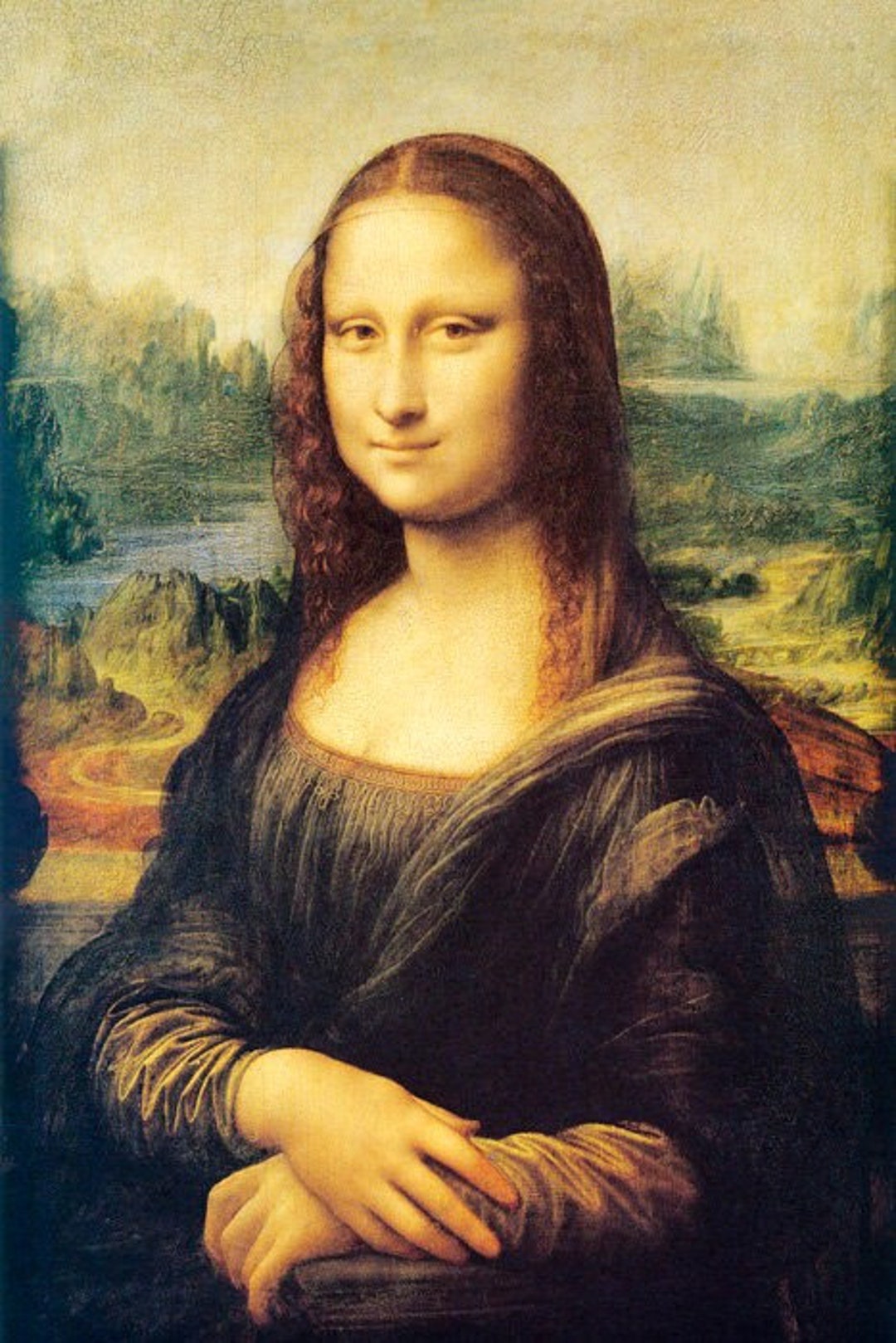 Monalisa Painting by Italian Leonardo Da Vinci Fine Art Repro -  Israel