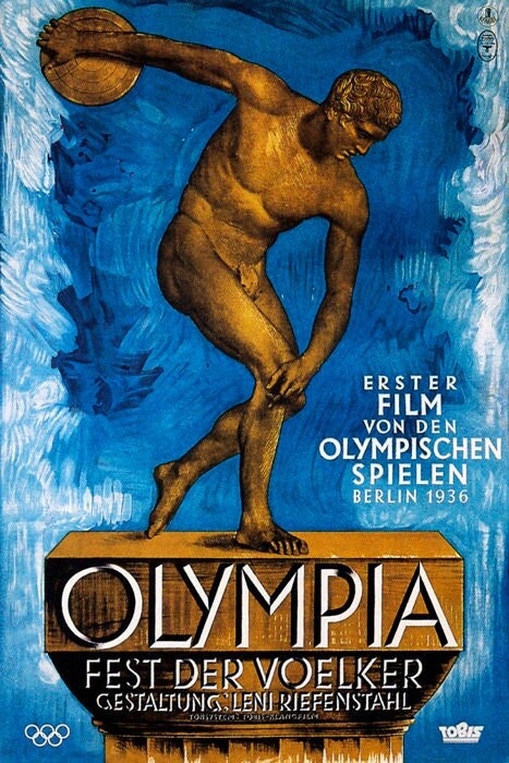 Olympic Games Berlin Olympia Disc Trowing Sport German   Etsy