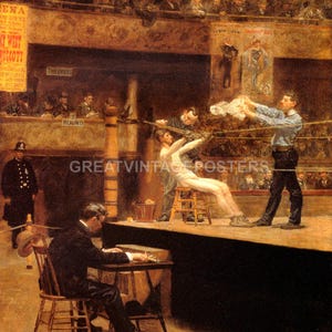 Boxing Between Rounds 1898 Painting By Thomas Eakins Repro