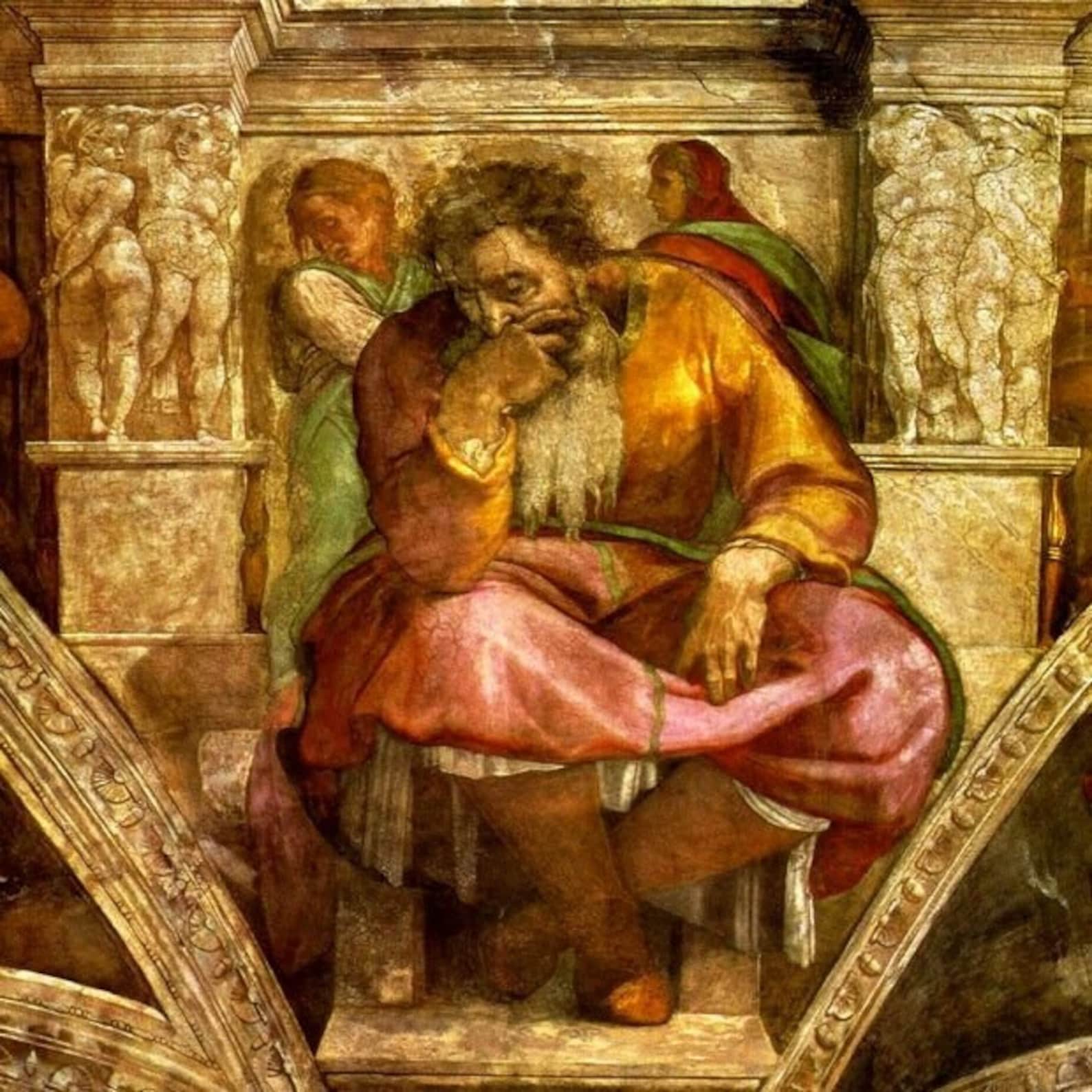 Jeremiah Weeping Prophet Hebrew Bible Religion Paiting By  Etsy