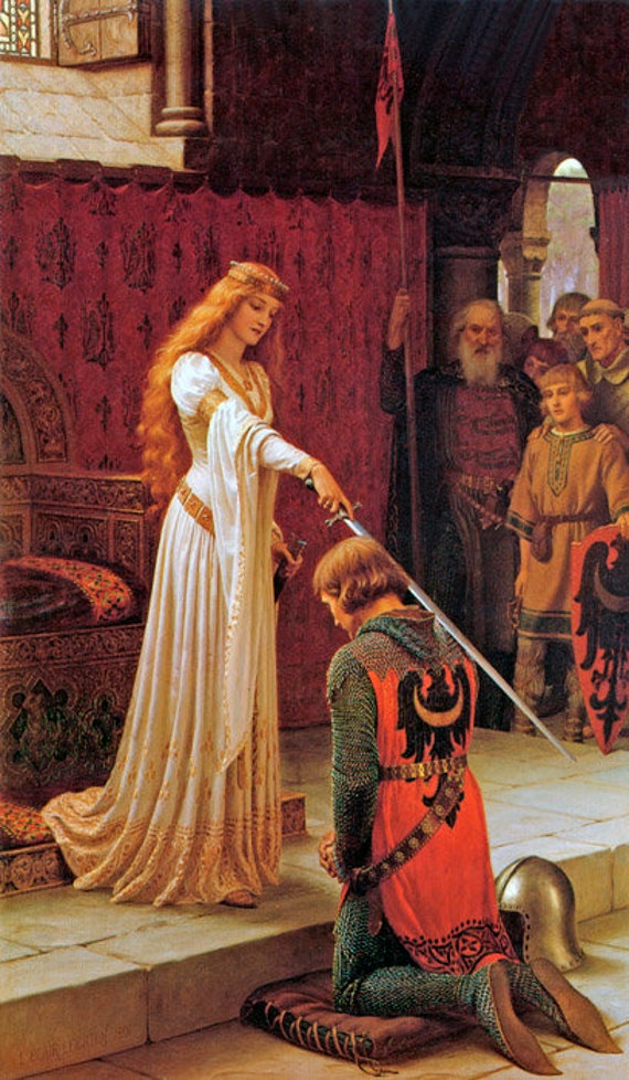 The Accolade Dubbing Ceremony Knighthood Henry VI the Good Etsy