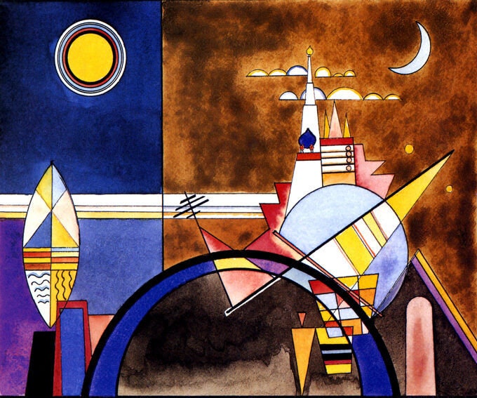 Bild Xvi Das große Tor von Kiew von Wassily Kandinsky Repro Etsy