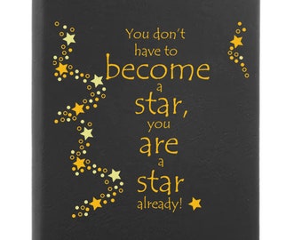 Inspirational Journal - Become a Star