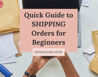 How to Ship Orders for Beginners, Step by Step Guide, Digital Download, FaithsWreathSupplies