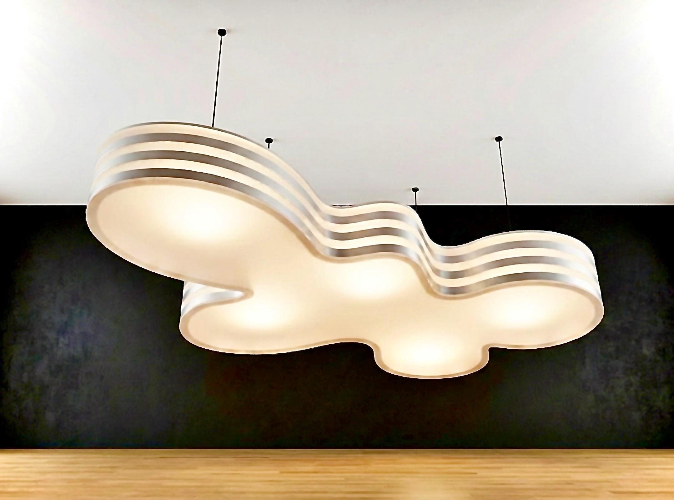 Parametric Art Lamp CNC Vector DXF File, Modern Lighting - Etsy