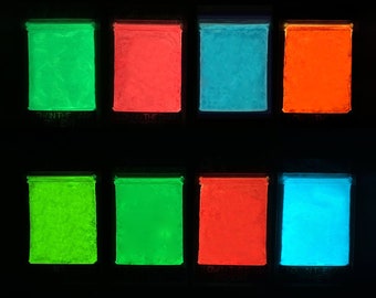 30g/1oz Glow in the Dark pigment powder -  Art and Crafts Supplies, Slime, Nails Polish, Epoxy Resin, Acrylic Paint.