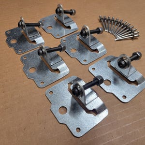 Campervan Bed Support Brackets for IKEA SKORVA bed beams