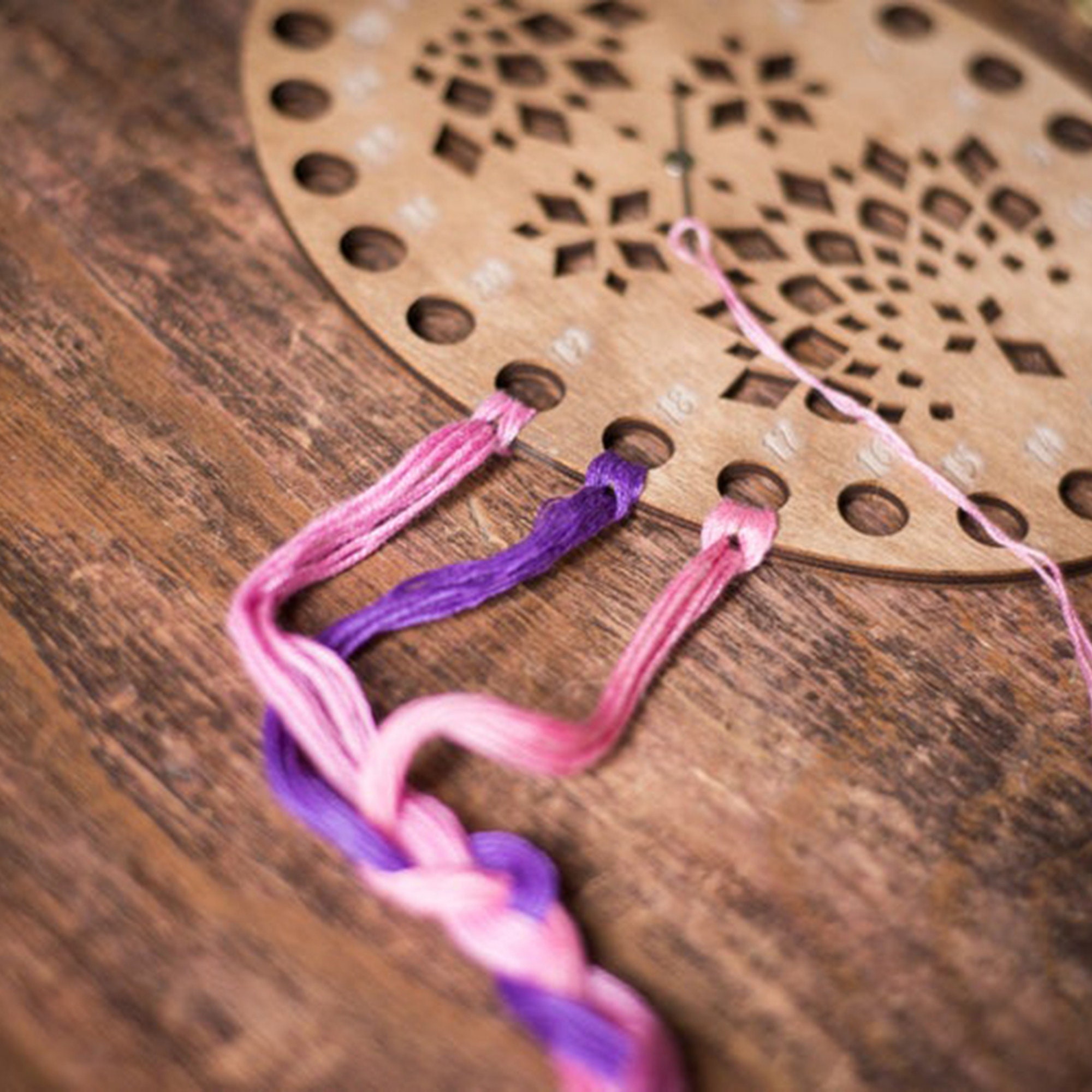 Embroidery Floss Thread Organizer Sorter, Needle Needlework