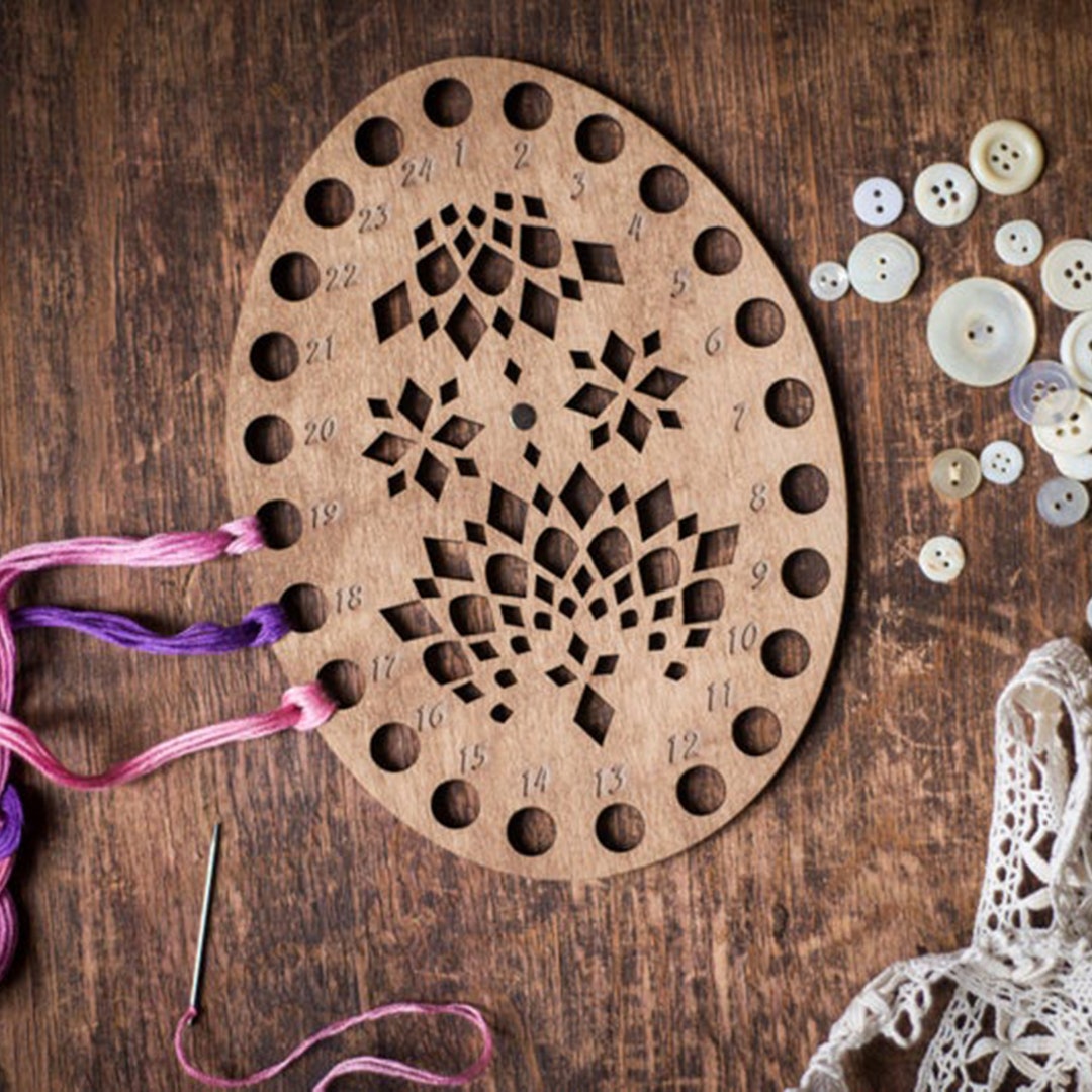 Embroidery Floss Thread Organizer Sorter, Needle Needlework