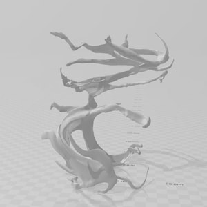 Swirling Energy Effect for Figures / Statues