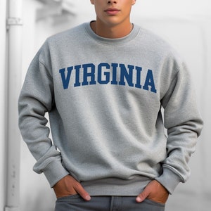 Unisex Virginia Collegiate Crewneck Sweatshirt