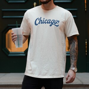 Unisex Chicago Illinois Slugger Comfort Colors T-Shirt