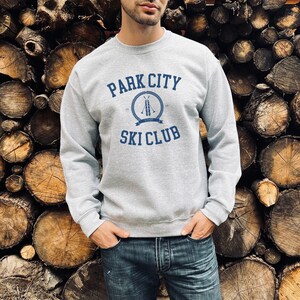 Unisex Park City Utah Ski Club Crewneck Sweatshirt