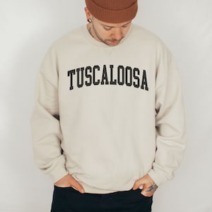 Unisex Tuscaloosa Alabama Collegiate Crewneck Sweatshirt